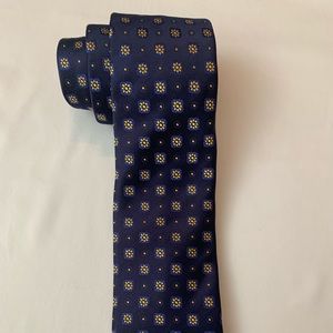 Eton woven silk tie